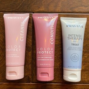 Pravana Hair Bundle Travel Size Color & Protect Shampoo Conditioner Masque